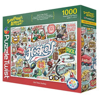 Old Time Hockey "Something's Amiss!" 1000 Piece Jigsaw Puzzle PuzzleTwist