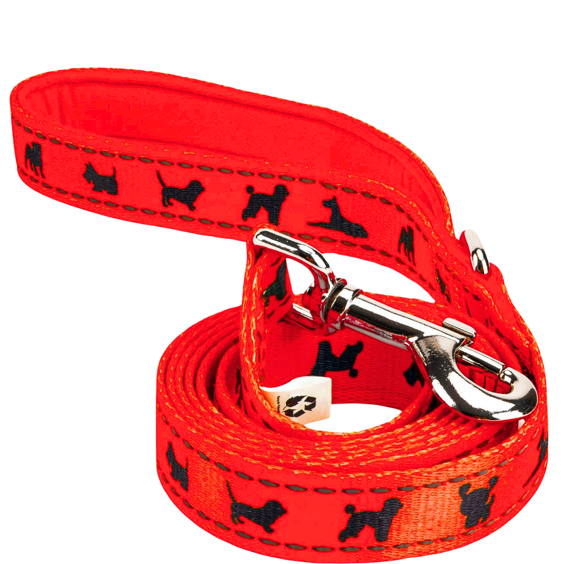 Dog Leash EcoBark Safety Orange Leash- Padded Comfort Grip - main product image for dog leash