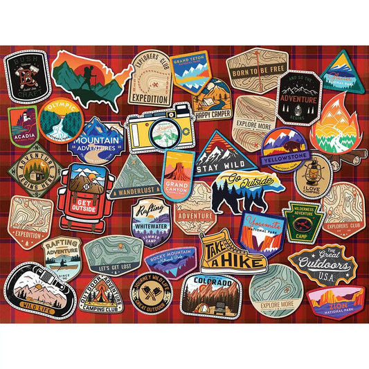 Outdoor Adventure 500 Piece Double-Sided Jigsaw Puzzle Parragon