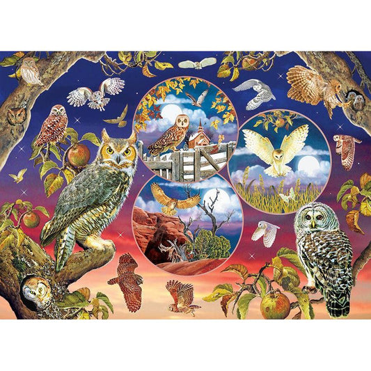 Owl Magic 1000 Piece Jigsaw Puzzle Cobble Hill