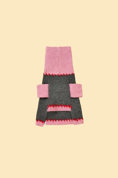 Dog Sweater Cherry Kiss Handmade Turtleneck 🧶