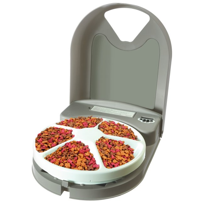 Petsafe 5-Meal Timed Pet Feeder - PFD11-13707 - Purrfect Pet Kingdom