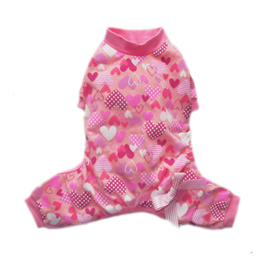 Hearts Pet Pajama