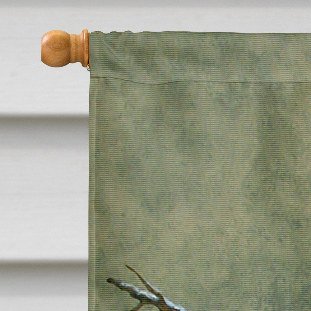 Gather your Friends Snowman with Dogs Flag Canvas House Size PJC1010CHF