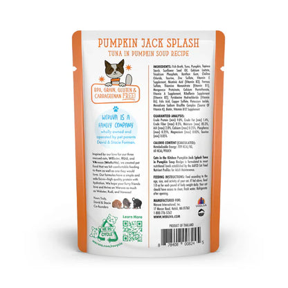 Cats in the Kitchen Pumpkin Jack Splash Tuna in Pumpkin Soup