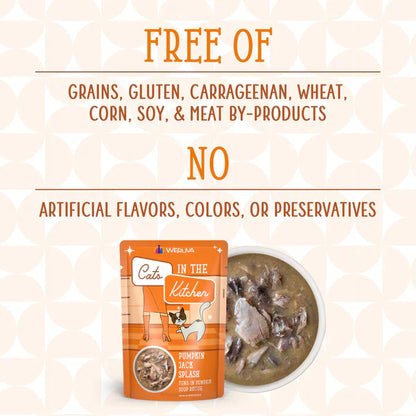 Cats in the Kitchen Pumpkin Jack Splash Tuna in Pumpkin Soup