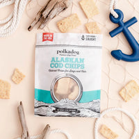 Polkadog Alaskan Cod Chips Dog Treats (3.5oz)