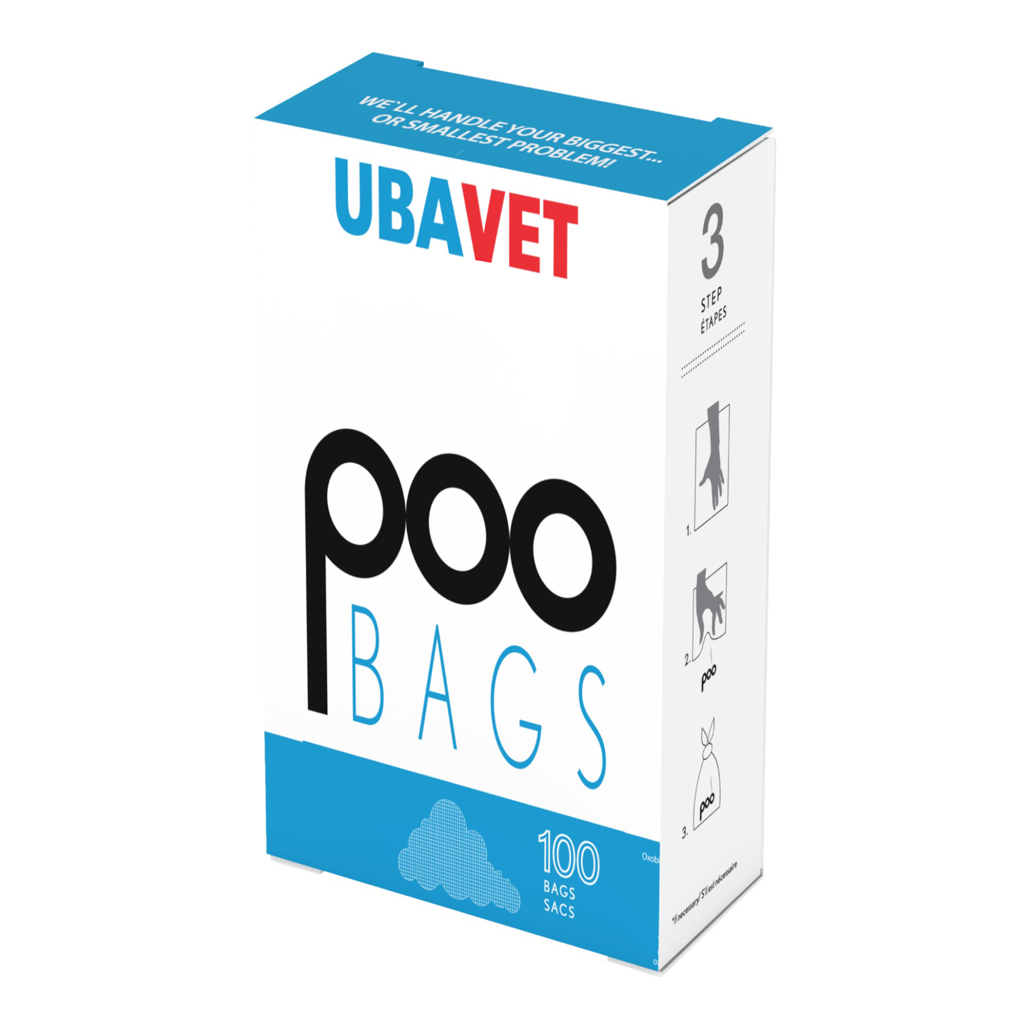 Dog Cat Waste Bags UbaVet DOO Extra-Long 14.99