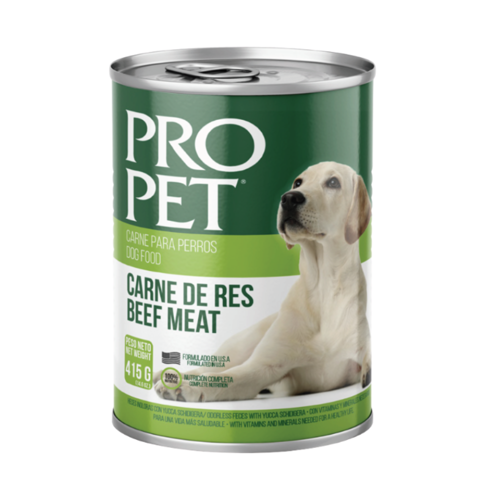 Wet Dog Food Beef Canned 14.6oz Pro Pet 🥫