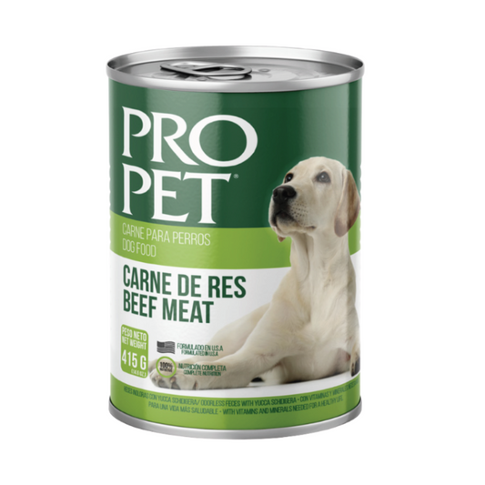 Wet Dog Food Beef Canned 14.6oz Pro Pet 🥫