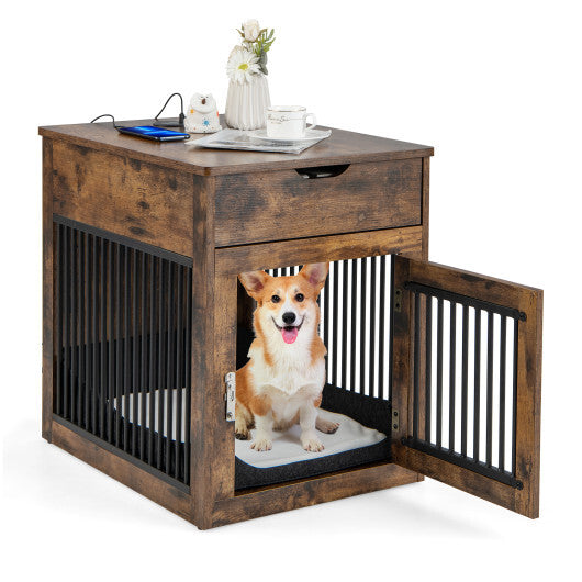 2-In-1 Dog House with Charging