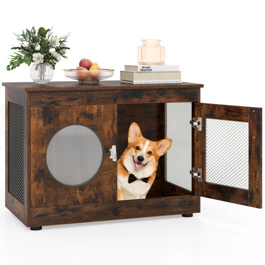 Furniture Style Dog Crate for Small and Medium Dogs with