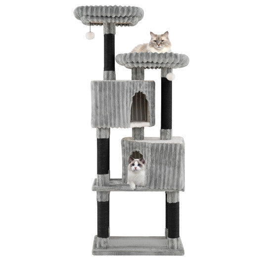 Cat Tree 62in Tall Scratching Post & Climbing Tower