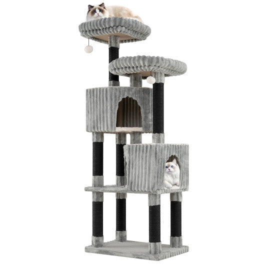 Cat Tree 62in Tall Scratching Post & Climbing Tower