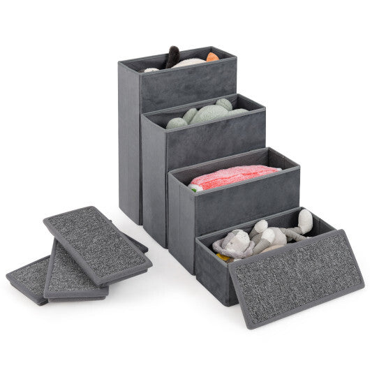 4-Step Foldable Non-slip Dog Ramp