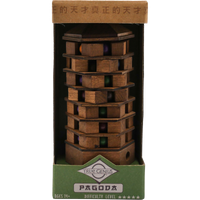 Pagoda Brainteaser Puzzle True Genius