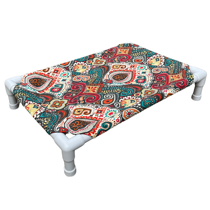 Outdoor Dog Bed Paisley Pattern Traditional 6 Lbs 🛏️