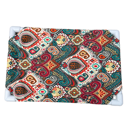 Outdoor Dog Bed Paisley Pattern Traditional 6 Lbs 🛏️