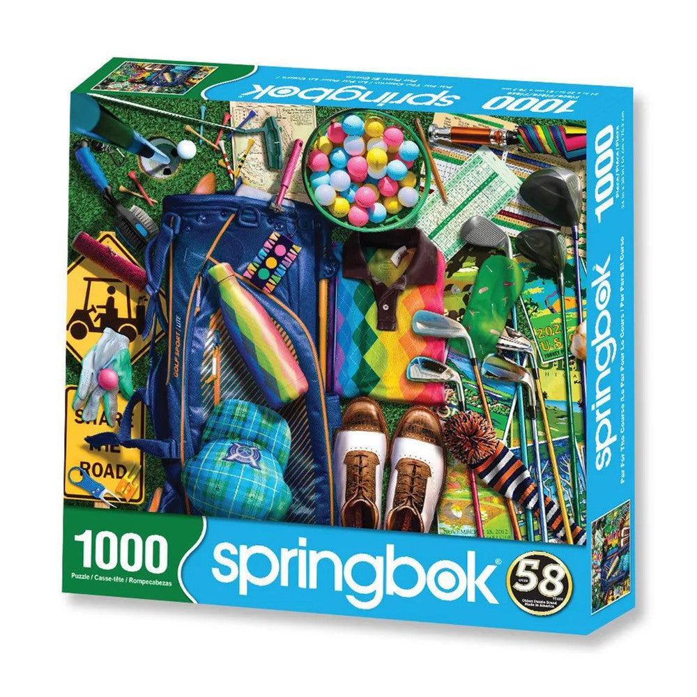Par for the Course 1000 Piece Jigsaw Puzzle Springbok