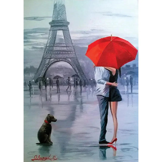 Paris for Two 1000 Piece Jigsaw Puzzle Enjoy New