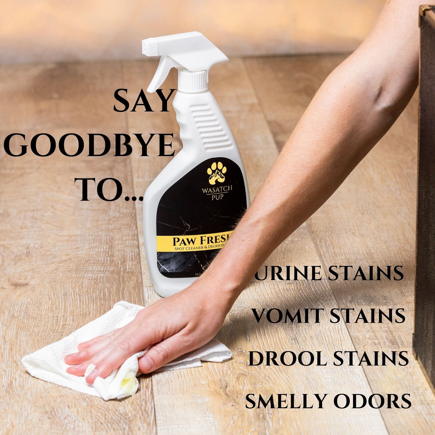 Paw Fresh | Spot Cleaner & Deodorizer - Pet Odor & Stain Removers - Wasatch Pup