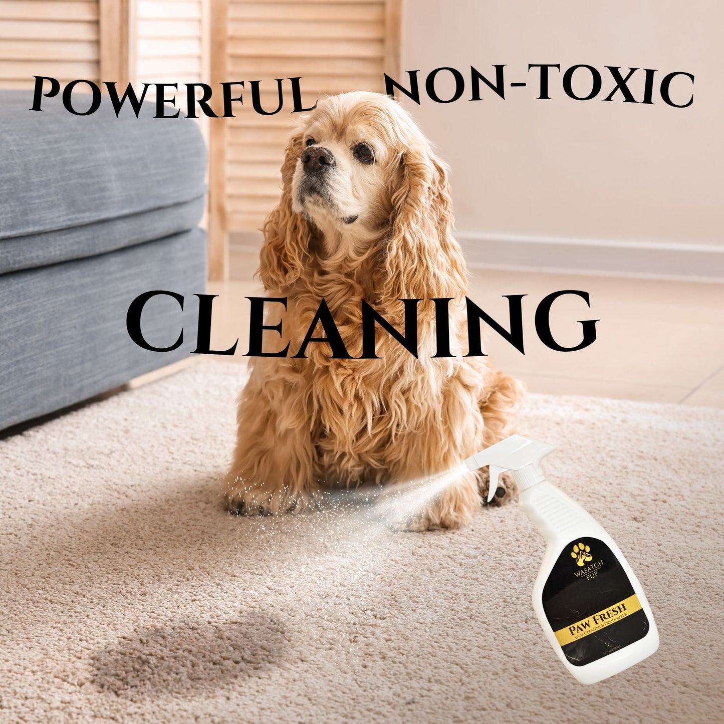 Paw Fresh | Spot Cleaner & Deodorizer - Pet Odor & Stain Removers - Wasatch Pup