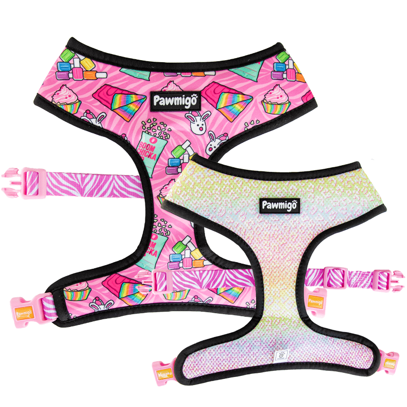 Slumber Pawty Reversible Harness - Reversible Harness - Pawmigo - XS - FA19 - SLP - RH - XS