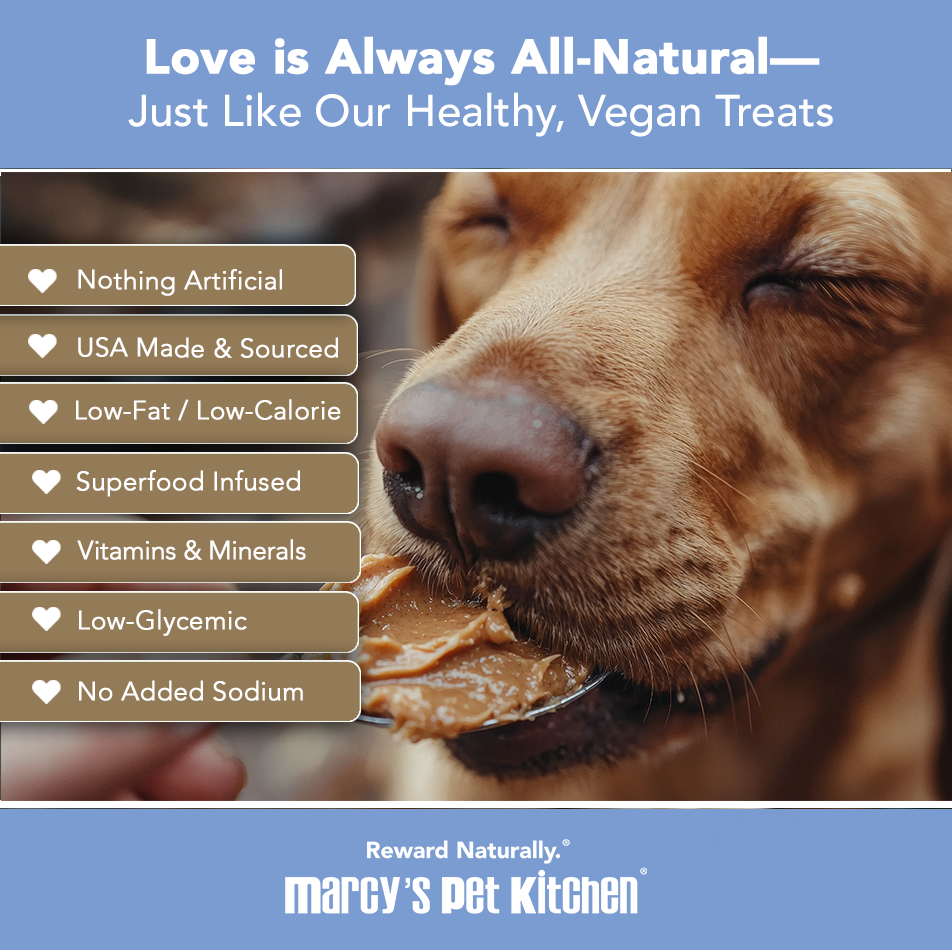 All-Natural Peanut Butter Dog Treats - Homemade-All Natural Dog Treats for Digestive Help - Gluten Free Healthy Human Grade Dog Biscuits for Sensitive Stomachs- USA Made - Purrfect Pet Kingdom