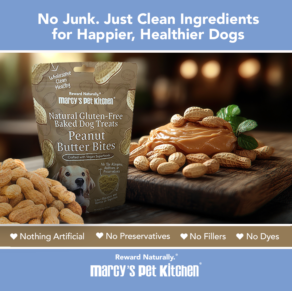 All-Natural Peanut Butter Dog Treats 5oz 🥜