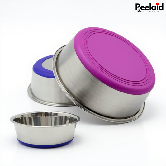 Peelaid™ Stainless Steel Anti-Slip Pet Bowl