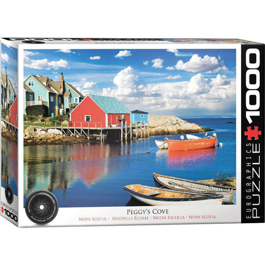 Peggy’s Cove, Nova Scotia 1000 Piece Jigsaw Puzzle Eurographics