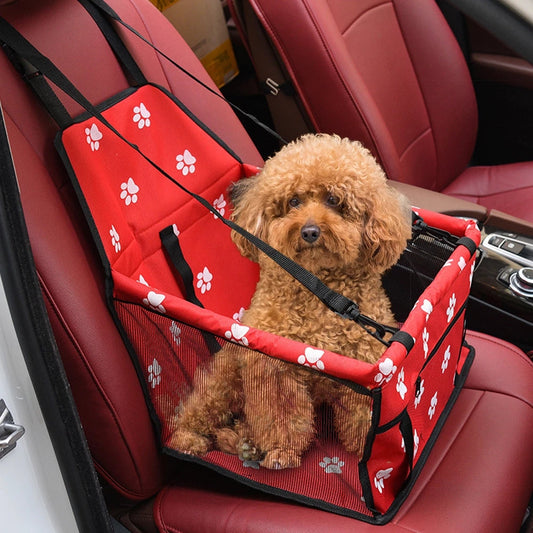 Dog Carrier Basket Safety Mesh Travel Pet Transport 🧺