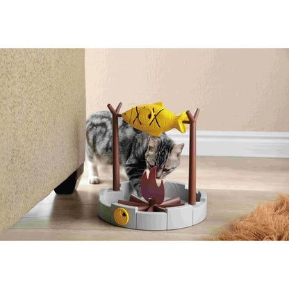 Interactive Cat Treat Dispenser Puzzle Toy for Mental Health