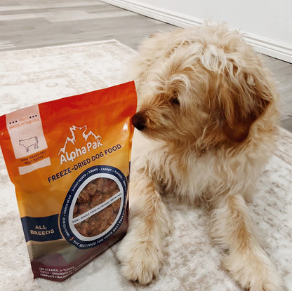 Dog Food Freeze Dried Raw Beef 16oz Premium 👑