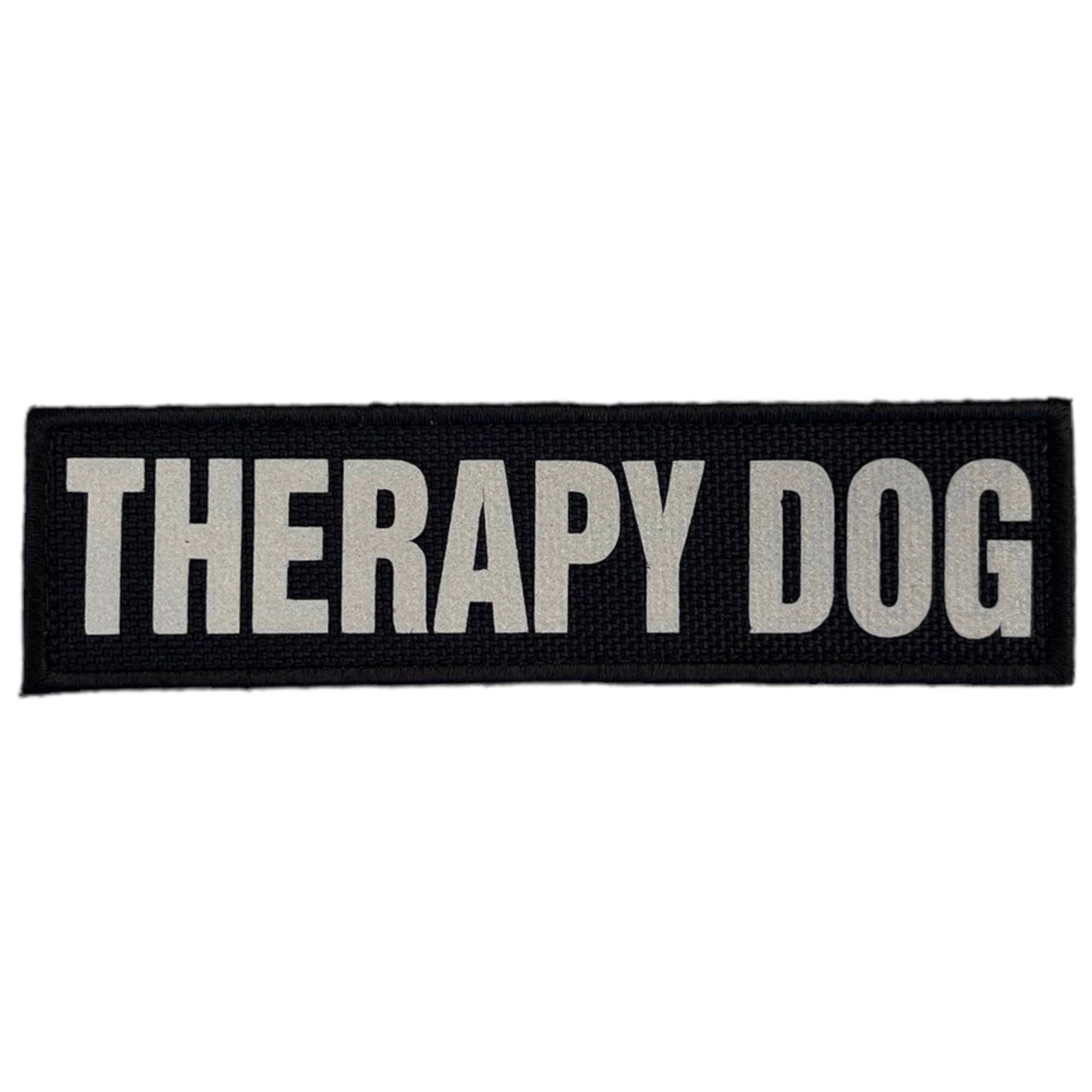 REFLECTIVE HIGH VISIBILITY BLACK Tag Patch