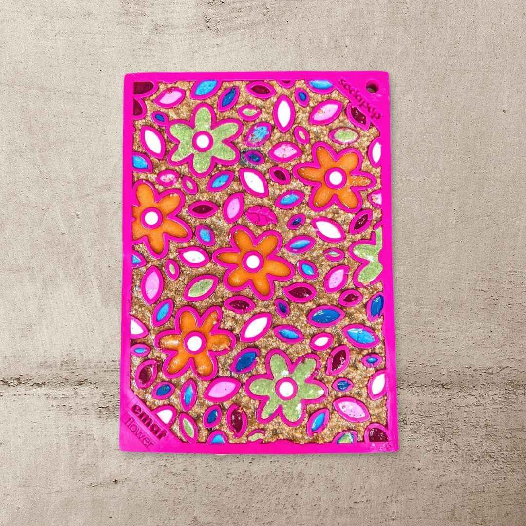 Purrfect Kingdom™ - Flower Emat Enrichment Lick Mat Toy