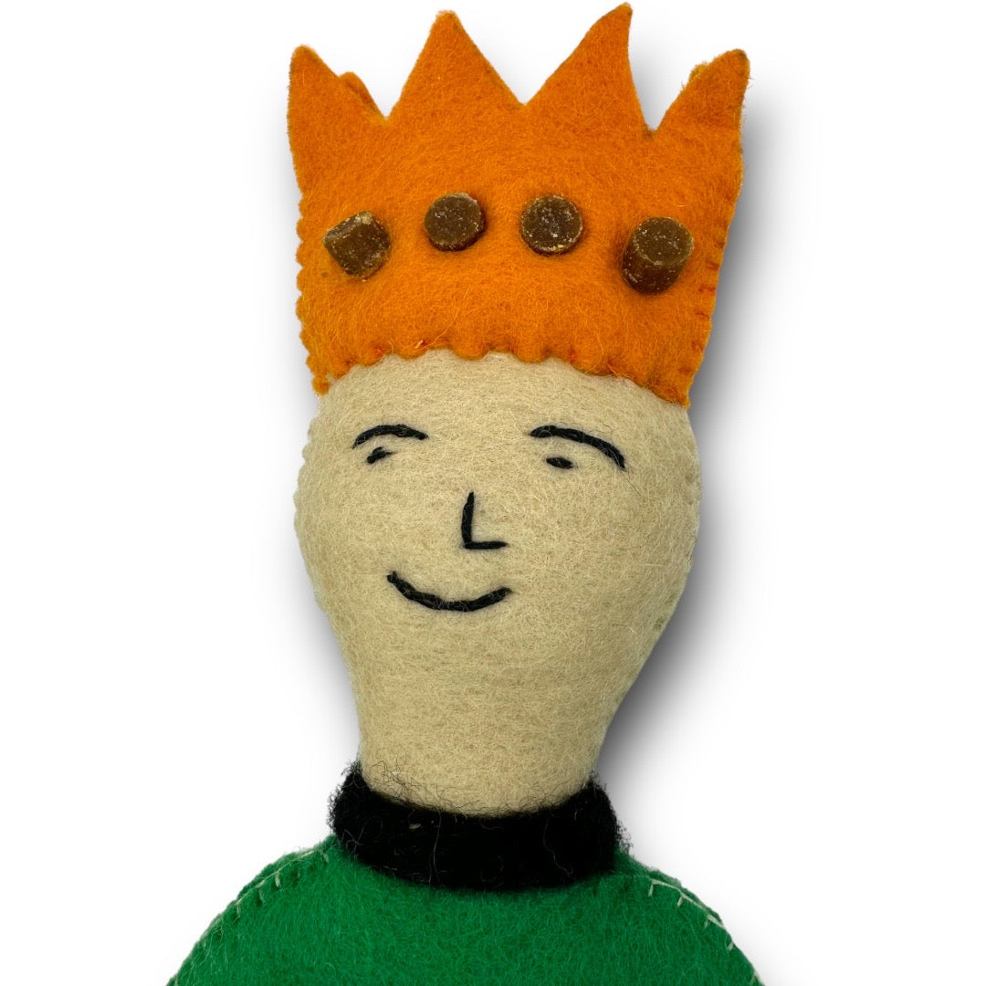 Prince and Princess Felt Dog Toys - Purrfect Pet Kingdom