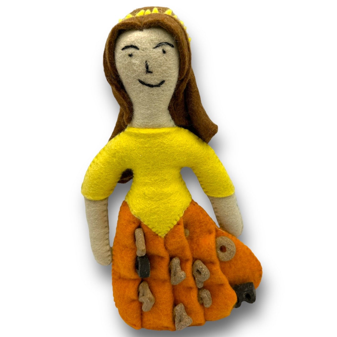 Prince and Princess Felt Dog Toys - Purrfect Pet Kingdom