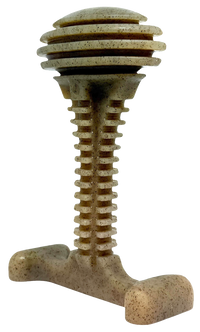 Honey Bone Dental Tower - Indestructible Nylon Dog Chew Toy XL | USA Made