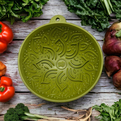 Garden of Eatin' Tipsy Bowl - Wobble Lick Mat for Dogs &