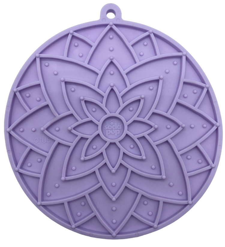 Lotus Design emat - Enrichment Lick Mat For Dogs and Cats - With