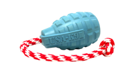 USA-K9 Grenade Rubber Dog Toy - Chew, Treat Dispenser & Tug Toy | USA
