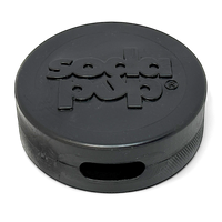 Hockey Puck Bully Stick Holder - Durable Rubber Treat Holder & Chew Toy USA