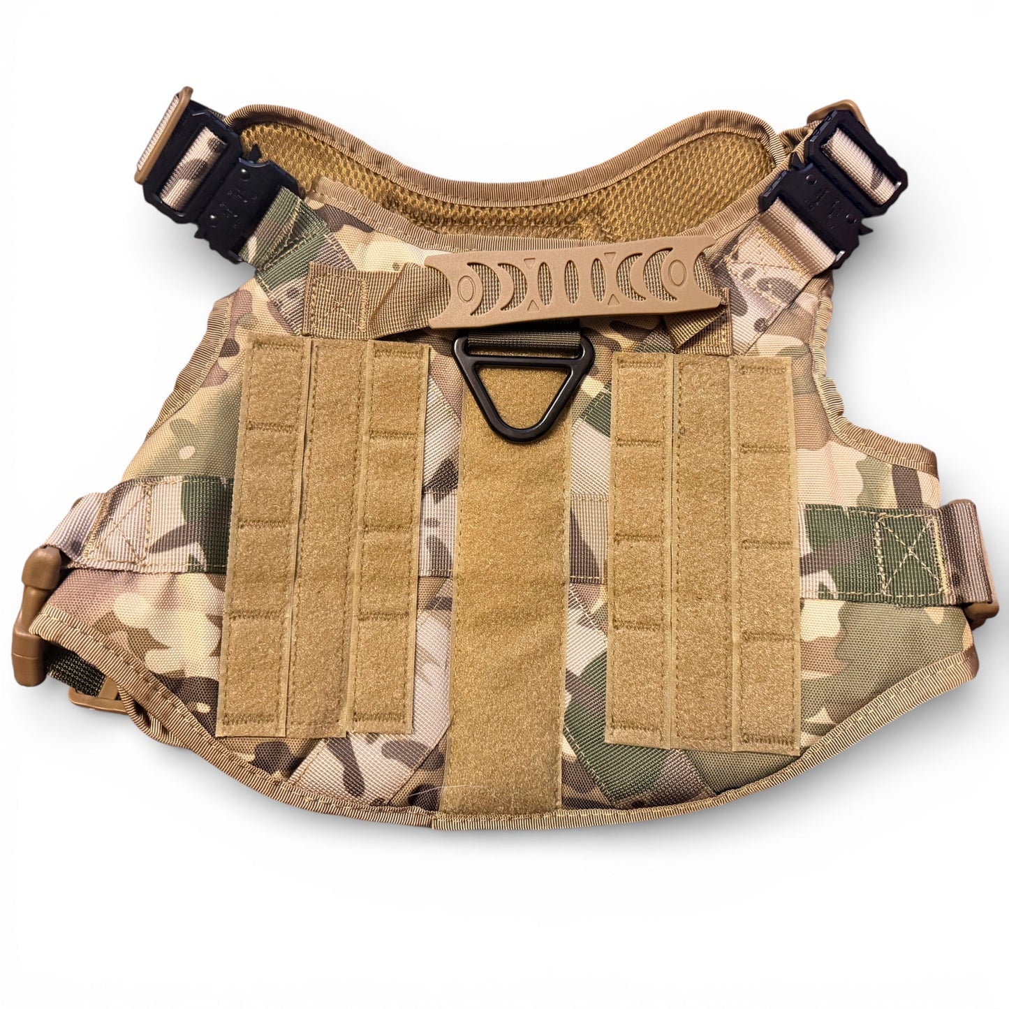 Camo Tactical Dog Harness Heavy Duty Adjustable Vest for Dogs