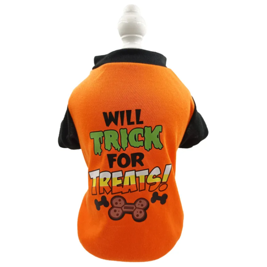 Trick for Treats Halloween Pet Tee