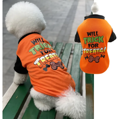 Trick for Treats Halloween Pet Tee