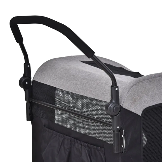 Foldable Pet Stroller with Storage Pocket - Purrfect Pet Kingdom