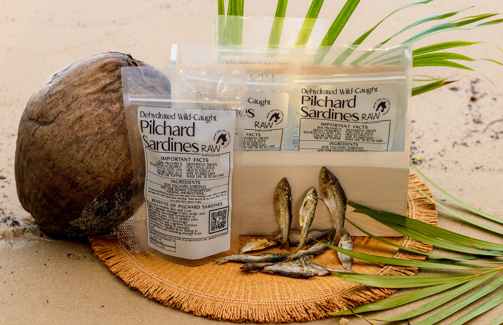Dehydrated Wild Caught Pilchard Sardines for Cats & Dogs —