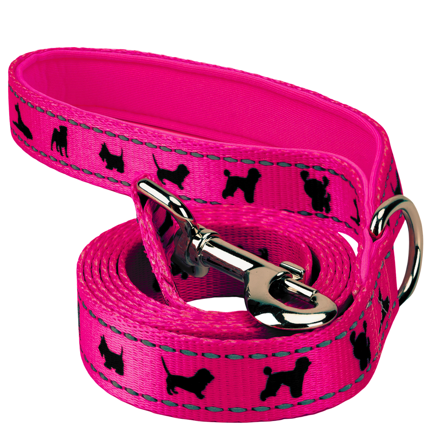 Dog Leash Pink Leash by EcoBark Padded Comfort Grip Leash - main product image for dog leash