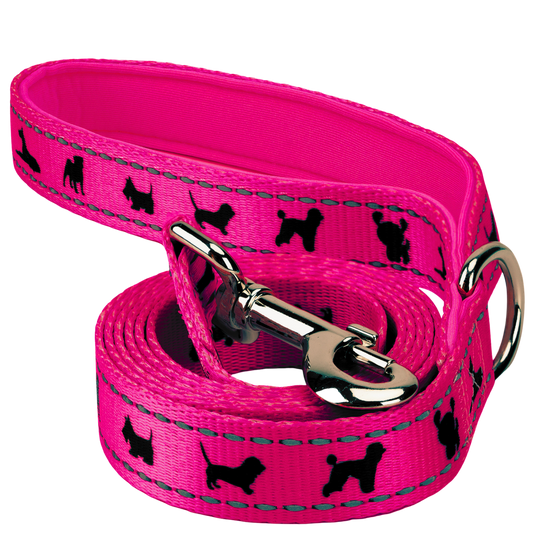 Dog Leash Pink Leash by EcoBark Padded Comfort Grip Leash - main product image for dog leash